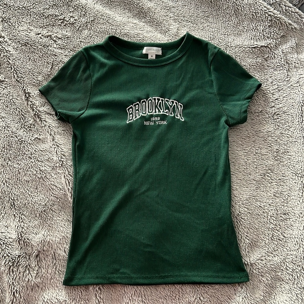 Green “Brooklyn” Top